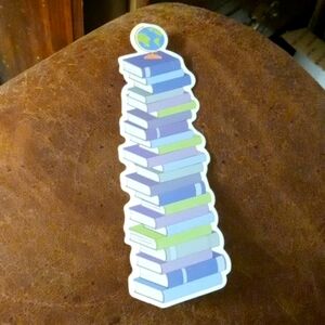 Books and earth Bookmark